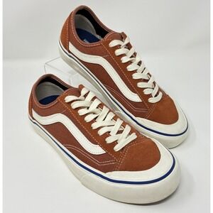 Vans Brown and White Sneakers